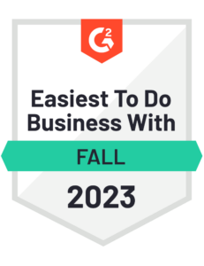 G2 Badge - Account-BasedAnalytics - Easiest To Do Business With - Ease Of Doing Business With
